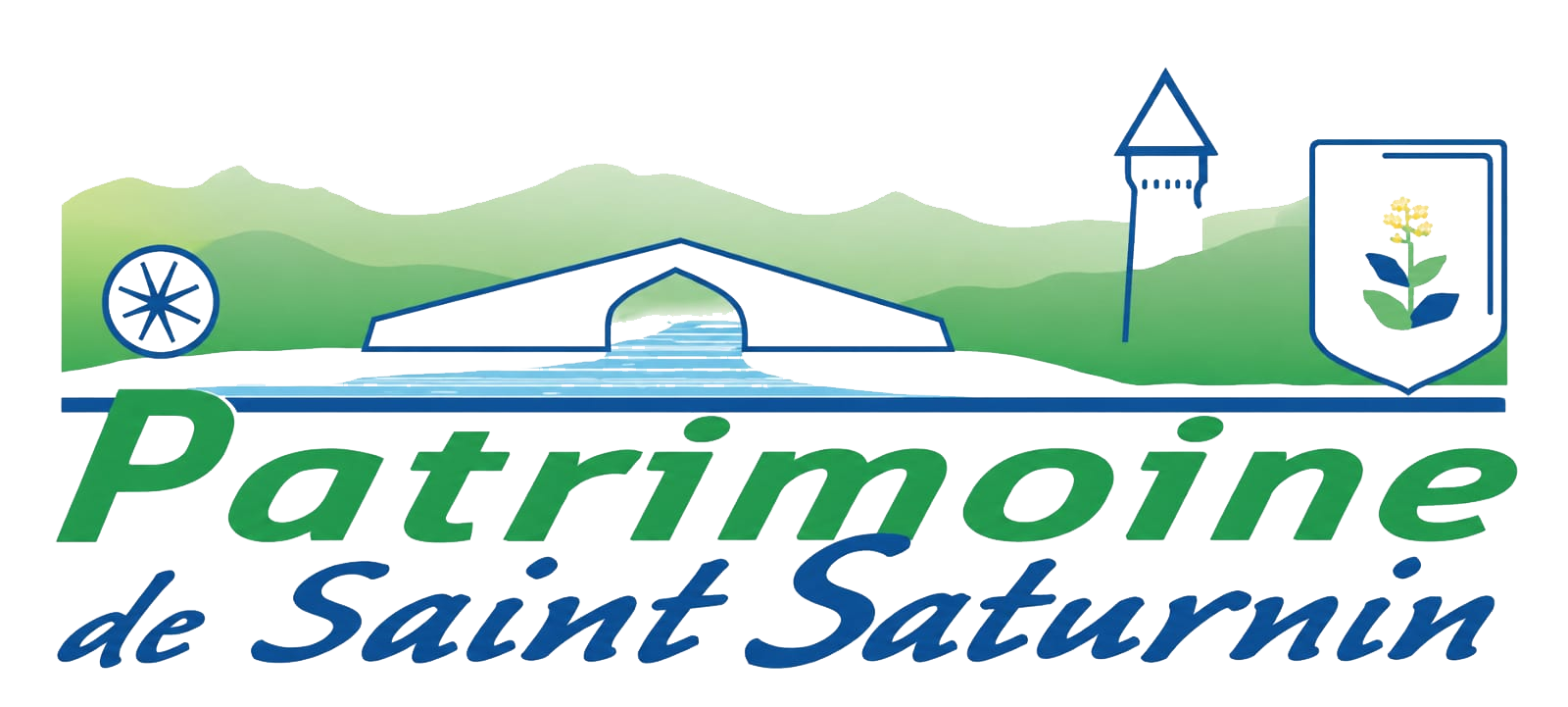 Logo de l’Association du Patrimoine de Saint-Saturnin